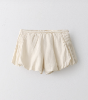 cream girls bloomer shorts
