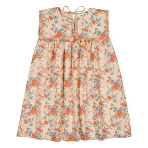 floral collar dress