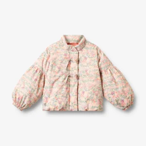 floral puffer jacket