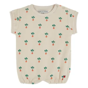 terry radish baby romper