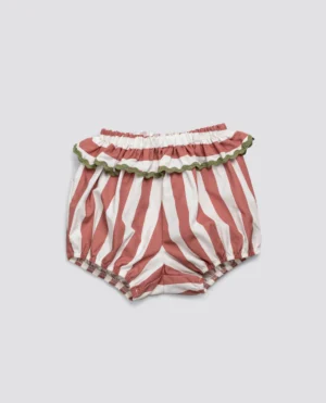 raspberry striped bloomers