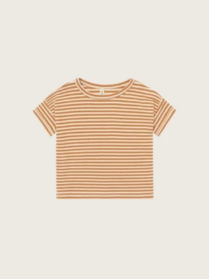 rust striped t-shirt