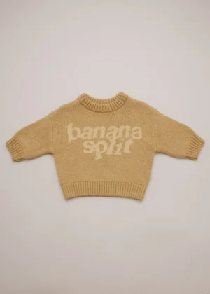 banana split sweater