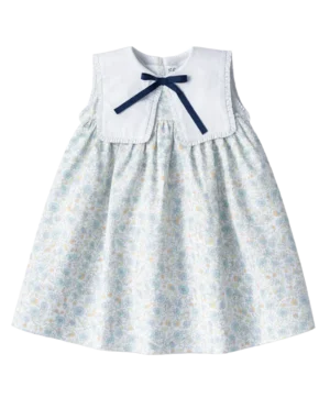 floral collar dress