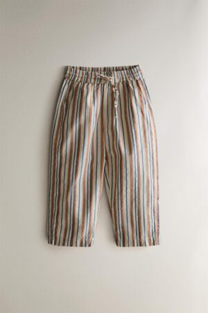 kids striped beach trousers