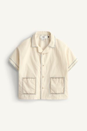 boys stitch detail shirt