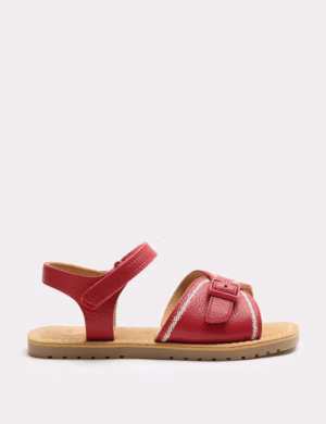red kids sandals
