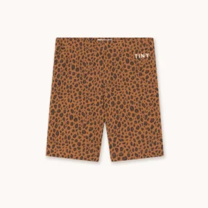 animal print cycle shorts