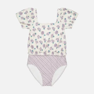 kids floral swimsuit