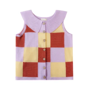 patchwork knit top