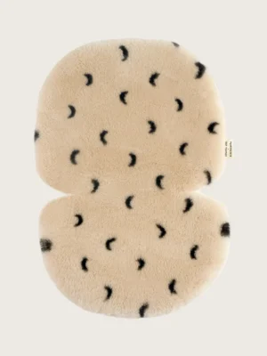 moon print sheepskin